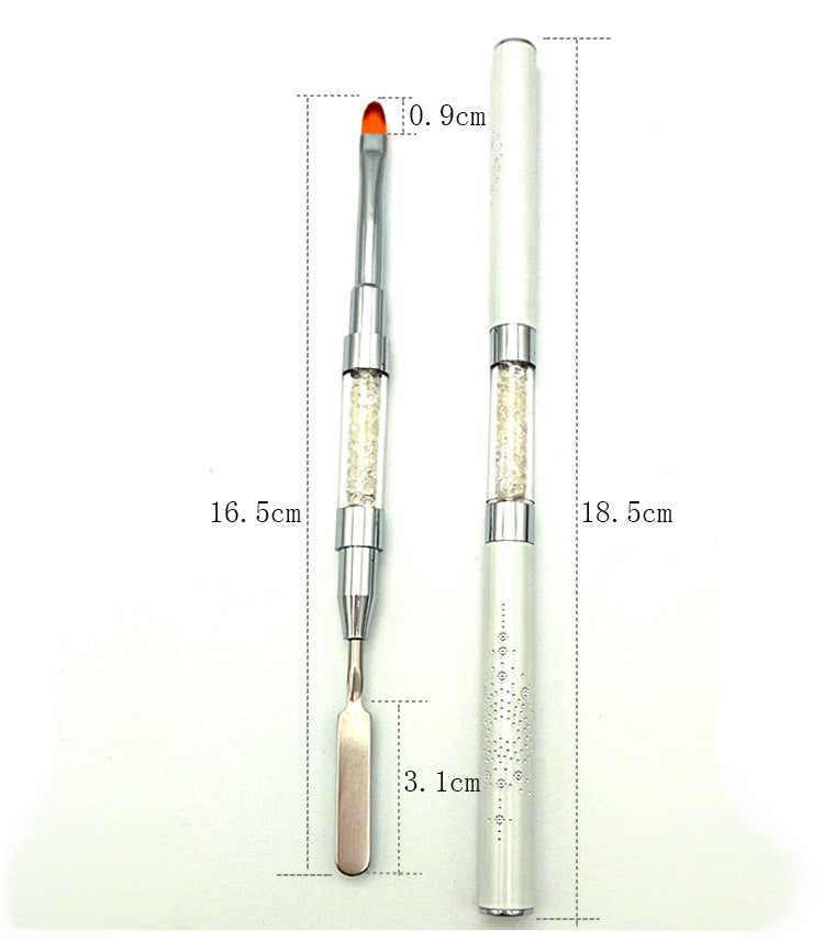Nail crystal extender Nail crystal extender